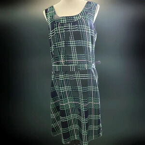 Banana Republic shift dress with belt size 10